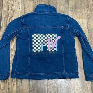 MTV denim jacket girl 14-16